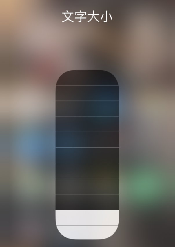 道孚苹果手机维修分享小技巧：在 iPhone 控制中心快速调节字体大小 